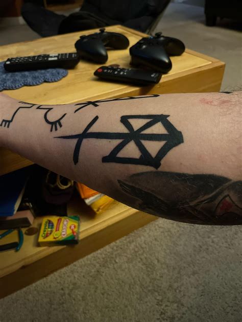 Most recent rune tattoos : r/NorsePaganism