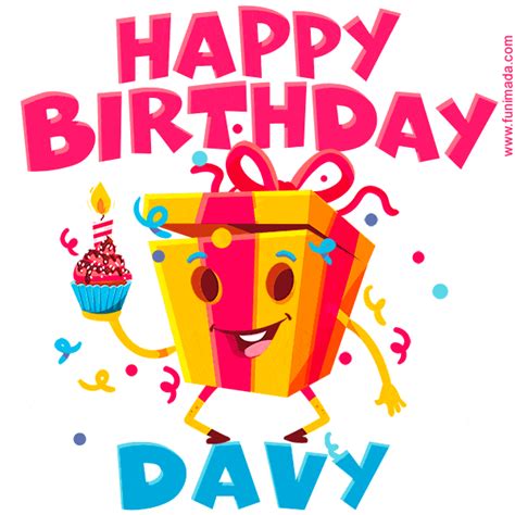 Funny Happy Birthday Davy  — Download On