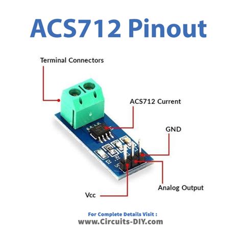 Acs712 30a Current Sensor Module