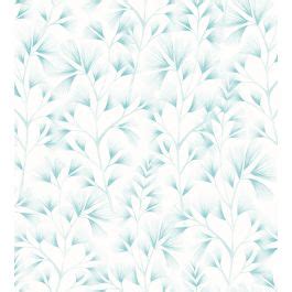 Arabella Wallpaper In Teal Cream By Ohpopsi Jane Clayton