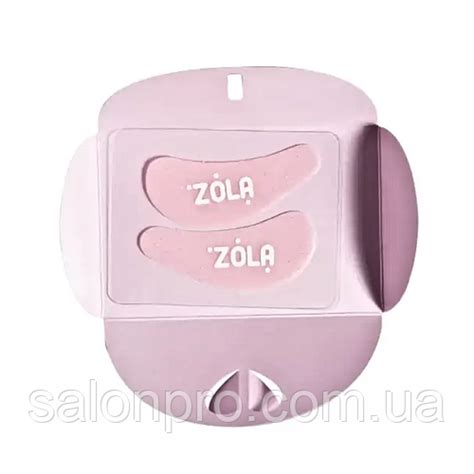 Купить Многоразовые силиконовые патчи для глаз ZOLA - 1 пара, розовые ...