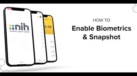 How To Enable Biometrics And Snapshot In The Mobile App Youtube