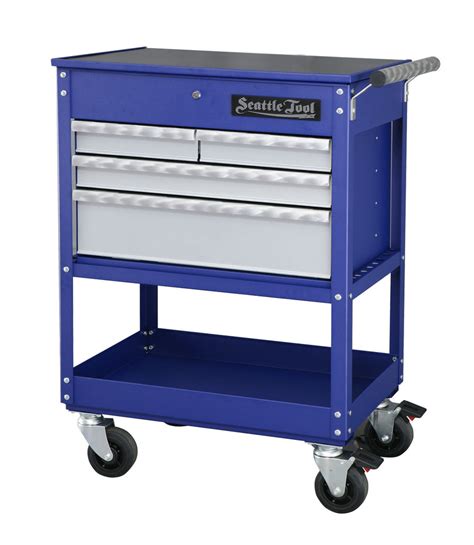 Service Cart - 4 Drawers with Worktop - Seattle Tool