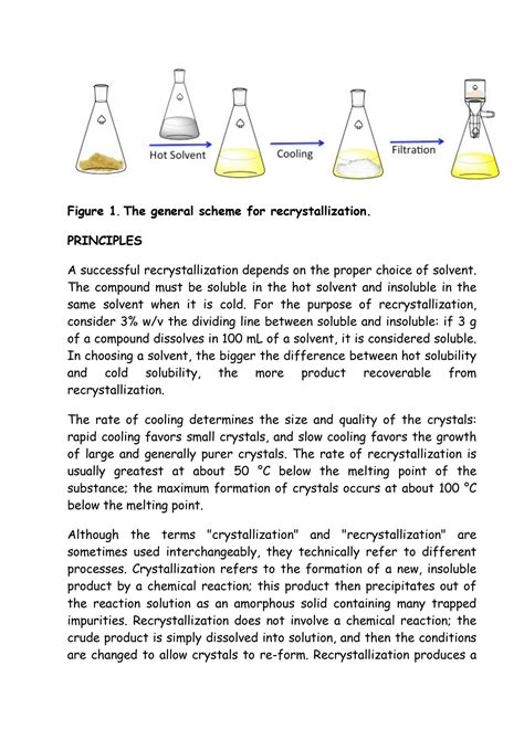 Solution Purification Of Compounds Notes Studypool