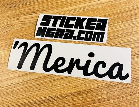 Merica America Sticker Usa Stickers America Window Decals