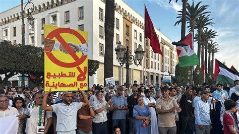 Moroccos Largest Rally Since Israel Normalization A Nations