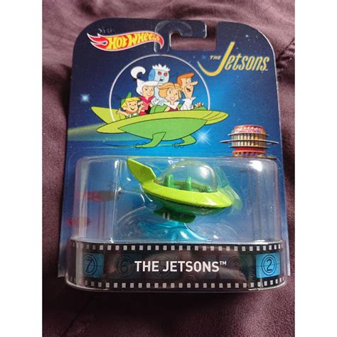 Hot Wheels The Jetsons Space Ship Plane Retro Entertainment Not Tomica Kyosho Tarmac Inno