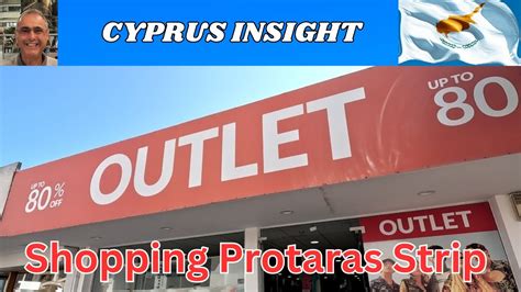 Unveiling The Best Shopping Spots On Protaras Strip Cyprus Youtube