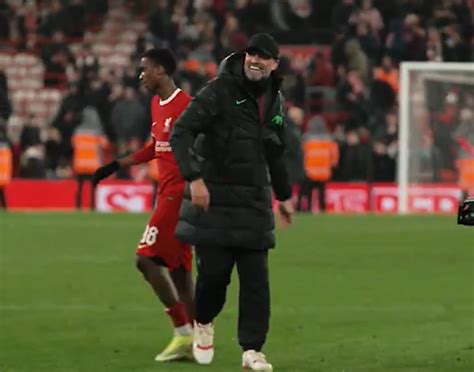 (Video) Jurgen Klopp shares heartwarming moment with Trey Nyoni