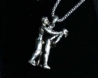 Gay Couple Necklace Etsy