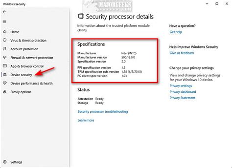 6 Ways To See If Your Computer Has A Trusted Platform Module Tpm Chip Majorgeeks