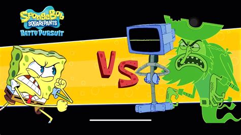 Spongebob Squarepants Patty Pursuit All Boss Battle Flying Dutchman