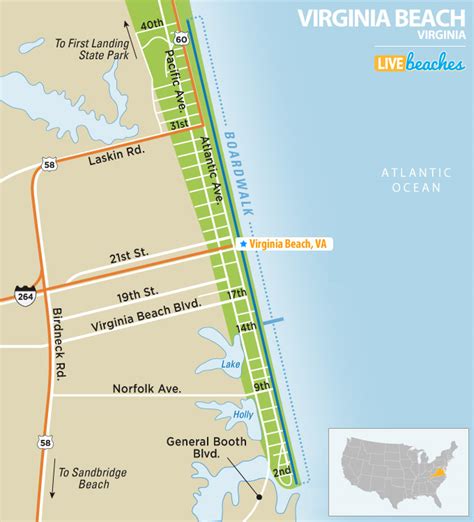 Map Of Virginia Beach – Map Of The World