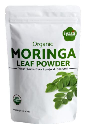 Organic Moringa Leaf Powder Oz Pack Oz Qfc