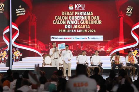 Debat Perdana Pasangan Ridwan Kamil Suswono Tawarkan Program Ini Untuk