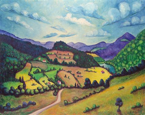 Mount Tara Painting By Boris Subotic Jose Art Gallery