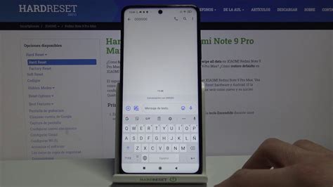 Cómo cambiar el idioma del teclado en XIAOMI Redmi Note 9 Pro Max