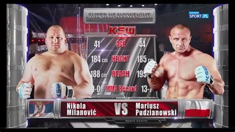 Kolega Walczy Z Pudzianem Na Ksw Youtube