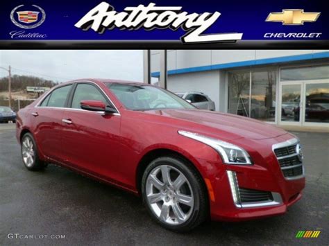 2014 Red Obsession Tintcoat Cadillac CTS Performance Sedan AWD