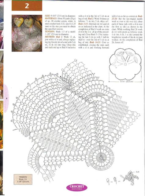 Album Archive Crochet Doily Diagram Crochet Crochet Patterns