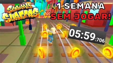 Quase Bati Meu Recorde Depois De Semana Sem Jogar Subway Surfers