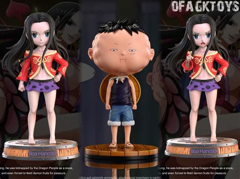 Sakura Studio - Boa Hancock & Childhood Luffy - One Piece