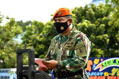 Yonko Kopasgat Laksanakan Upacara Peringatan Hut Kopasgat Ke