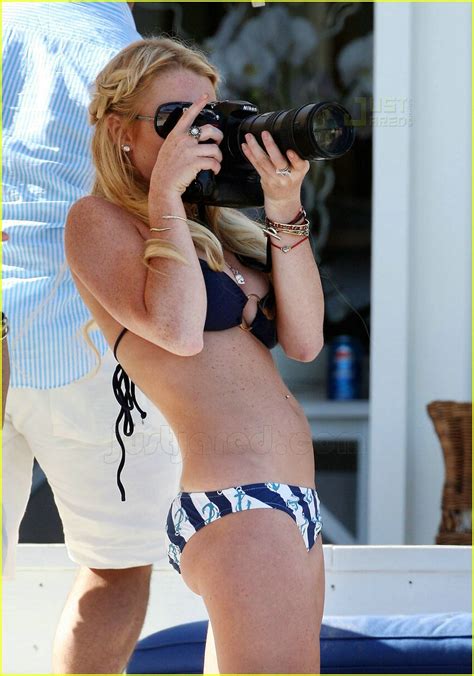 Lindsay Lohan S St Birthday Party Photo Aliana Lohan Bikini Cody Lohan Dina Lohan