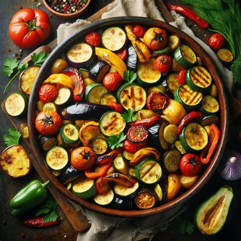 Briam Recipe Traditional Greek Roasted Summer Vegetables