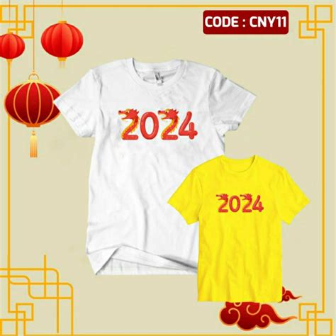 Jual Keedo Cny Dragon Kaos Baju Imlek Sincia Cny Chinese New