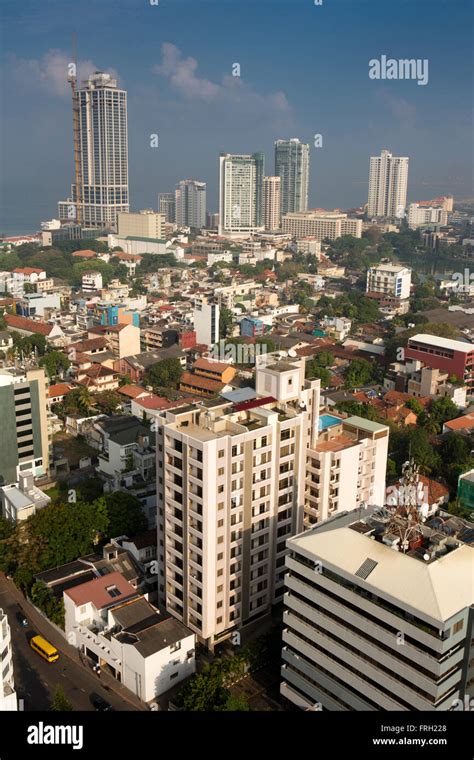 Sri Lanka Colombo Cinnamon Gardens Skyline Stock Photo Alamy