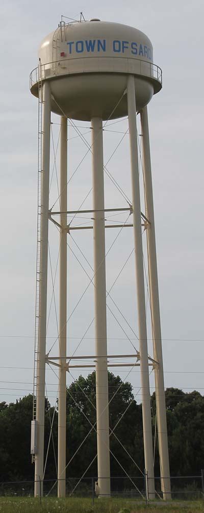 Sardis Water Towers Project Nears Completion Lexington Progress