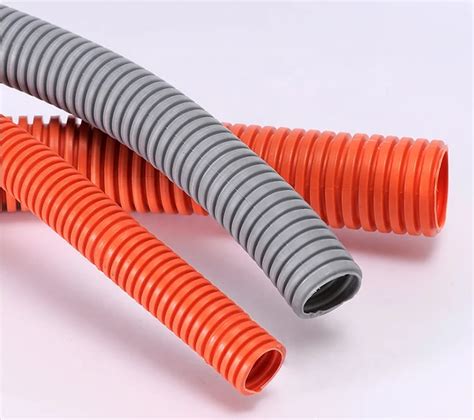 Heat Resistant Corrugated Tube Plastic Pipe Pvc Electrical Flexible