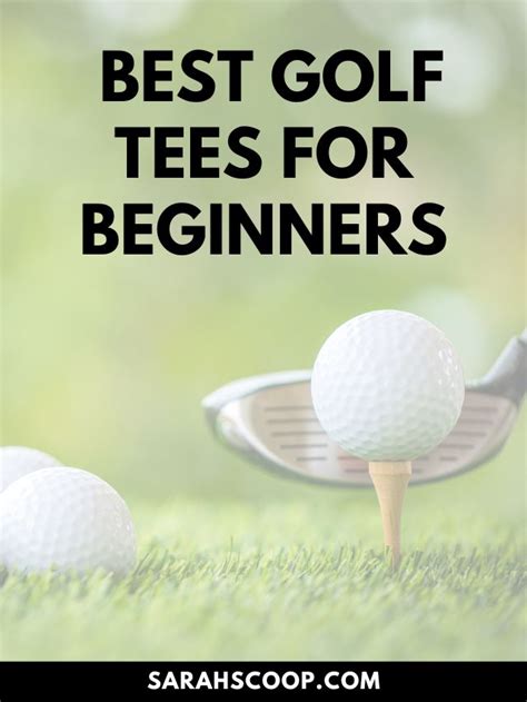 30 Best Golf Tees for Beginners