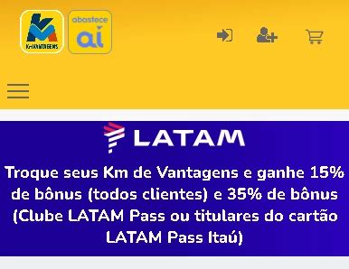 Latam Pass E Km De Vantagens Confira