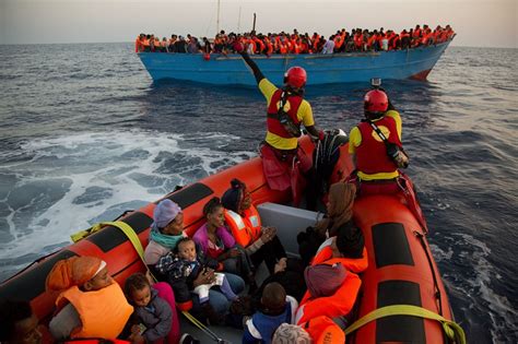 Tragedy Strikes As Migrant Boat Capsizes In The Mediterranean