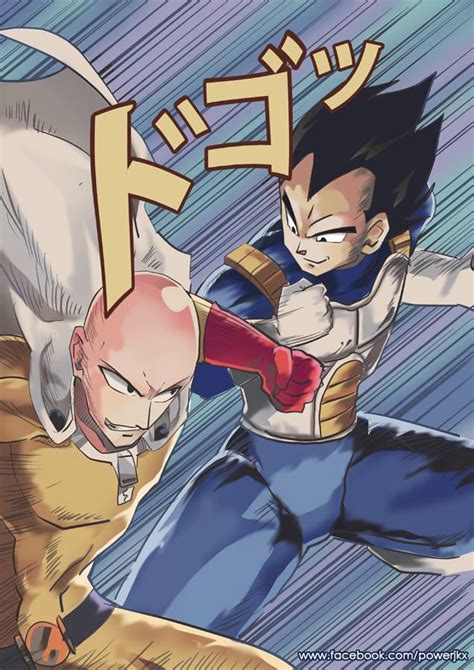 Saitama Vs Vegeta By Power J On Deviantart