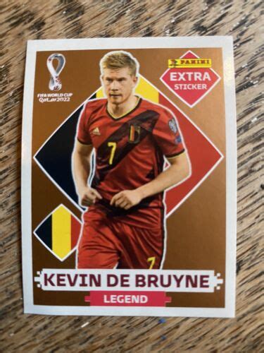 PANINI WORLD CUP QATAR 2022 KEVIN DE BRUYNE RARE BRONZE EXTRA