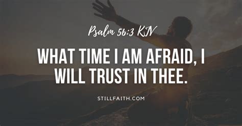 Bible Verses About Do Not Be Afraid Kjv Stillfaith