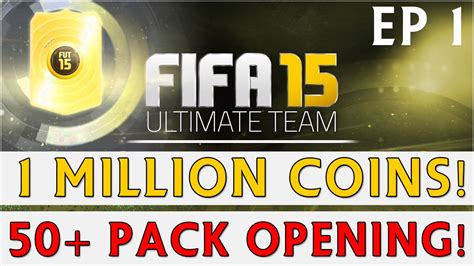 [ttb] Fifa 15 Ultimate Team 1 Million Coins 50 Gold Pack Openings