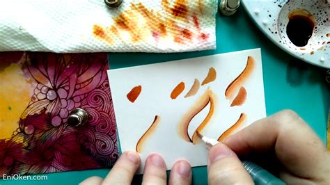 Sand Swirl Watercolor Lesson Eni Oken S Online Art Classes