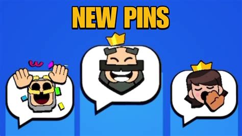 Brawl Stars Upcoming Clash Royale Pins Youtube