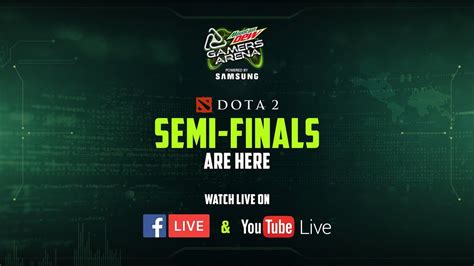 Semi Finals Dota Dew Gamers Arena Youtube