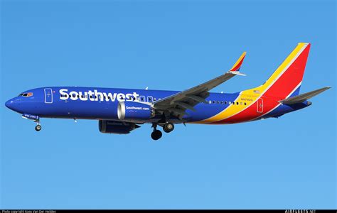 Southwest Airlines Boeing Ng Max N Q Photo Airfleets