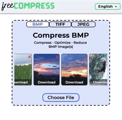 Compress BMP To 100KB Reduce Optimize Online Free