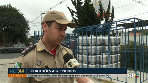 Polícia Civil apreende 300 botijões de gás sem documentação em Ponta