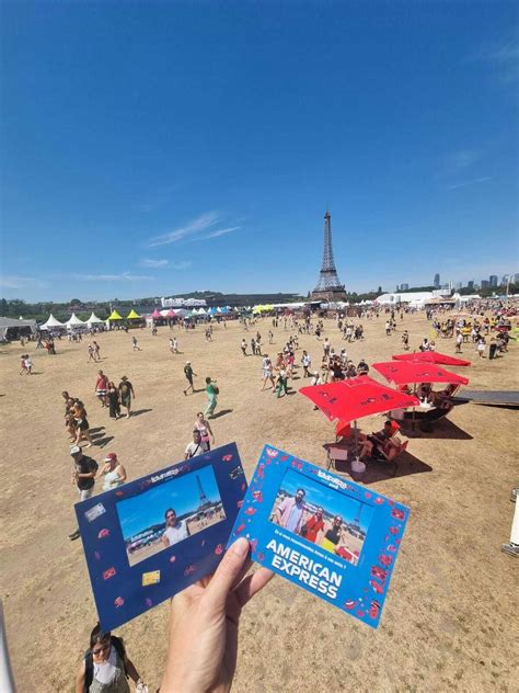 Photoflyer for American Express at Lollapalooza Festival – Photoflyer