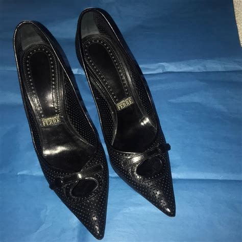 Gianfranco Ferre Shoes Gianfranco Ferre Black Pumps Made In Italy Poshmark