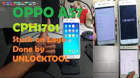 OPPO A57 DEAD HANG ON LOGO FIX UNLOCK TOOL OPPO A57 UNLOCK TOOL READ