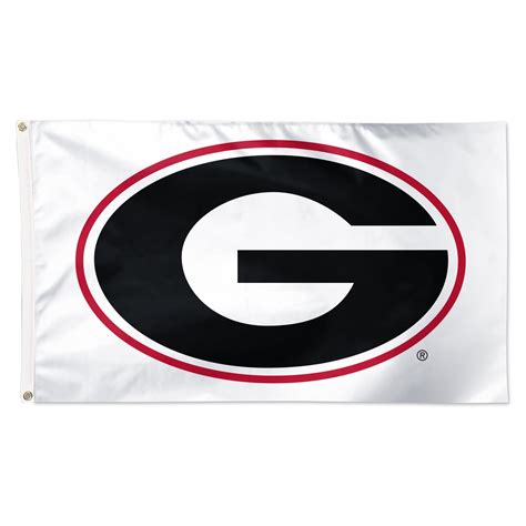 WinCraft Georgia Bulldogs 3' x 5' Single-Sided Vibrant Logo Deluxe Flag
